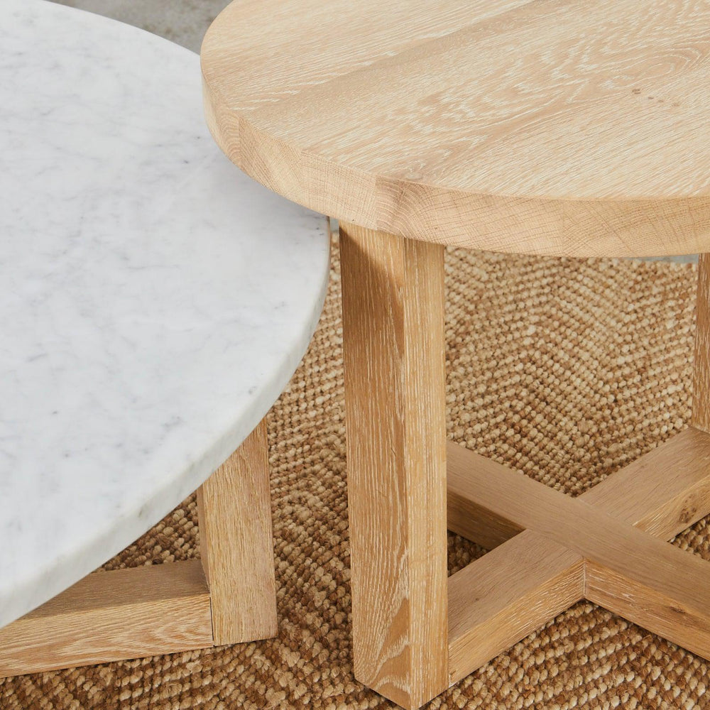 Luxa Round Side Table-Side Table-Totem Road