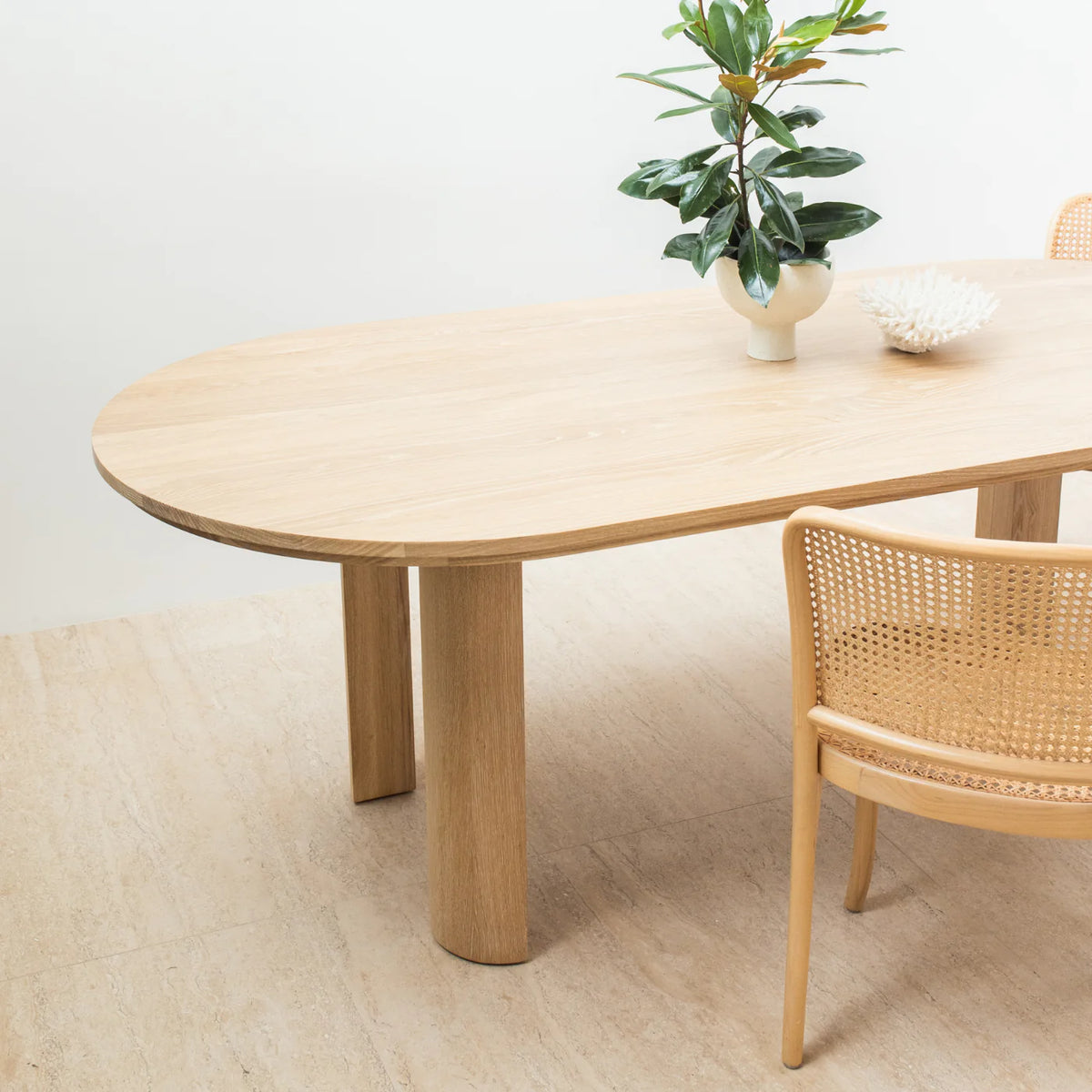 CORAL Oval Dining Table 2400mm (Floorstock)
