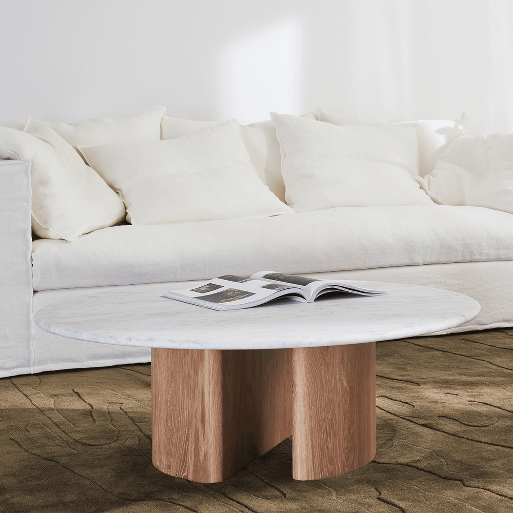 ARLO Carrara Marble Coffee Table