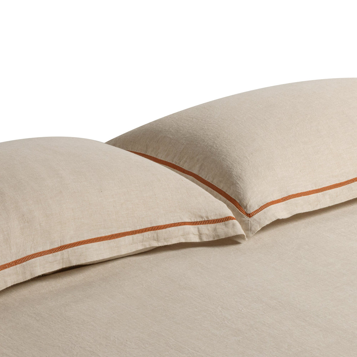 BESPOKE QUILT SET | NATURAL/RUST