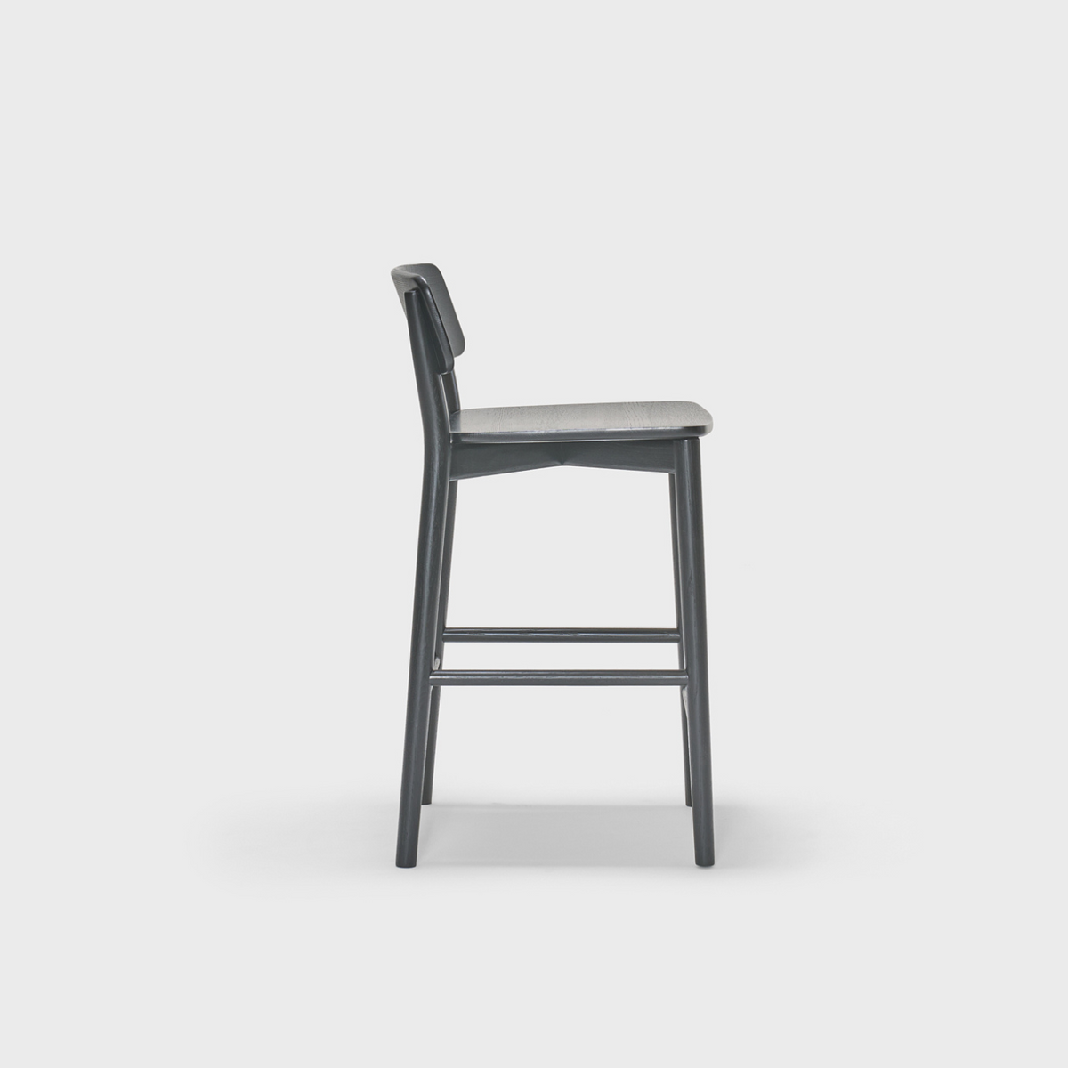 MIRA Counter Stool  - Black Oak