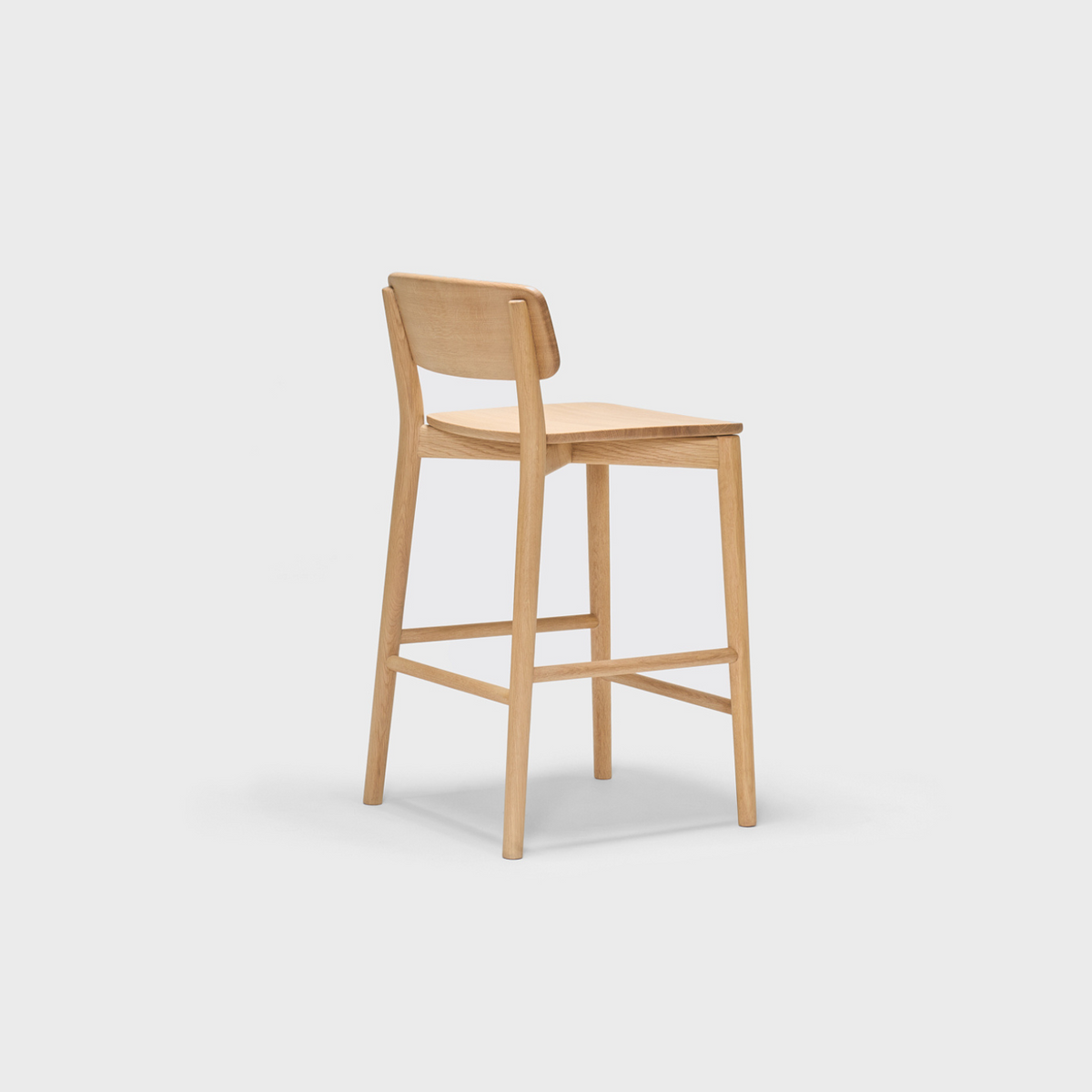 MIRA Counter Stool  - Natural Oak