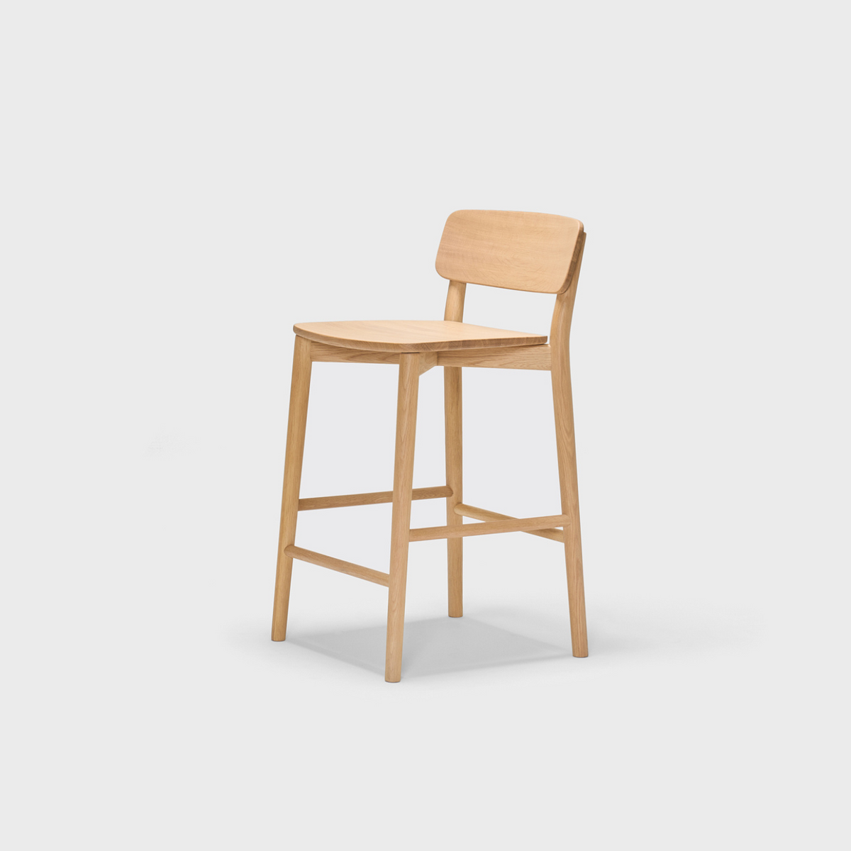 MIRA Counter Stool  - Natural Oak