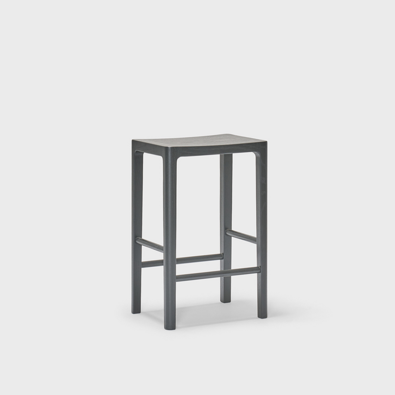 No.1 Counter Stool - Black Oak