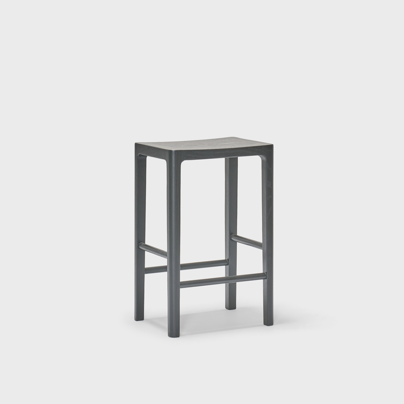 No.1 Counter Black Oak Stool | Totem Road Online