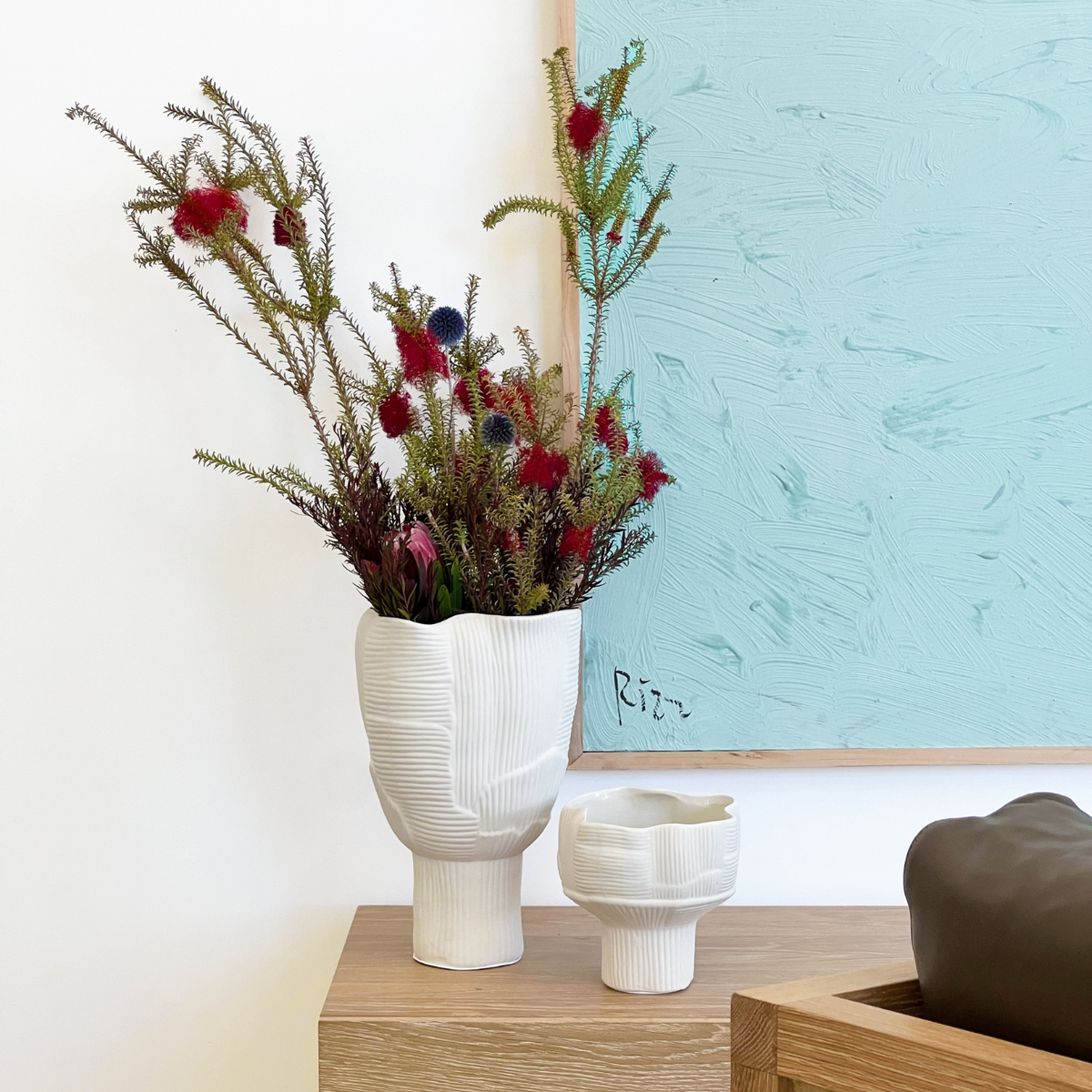 Umi Vase - Ivory