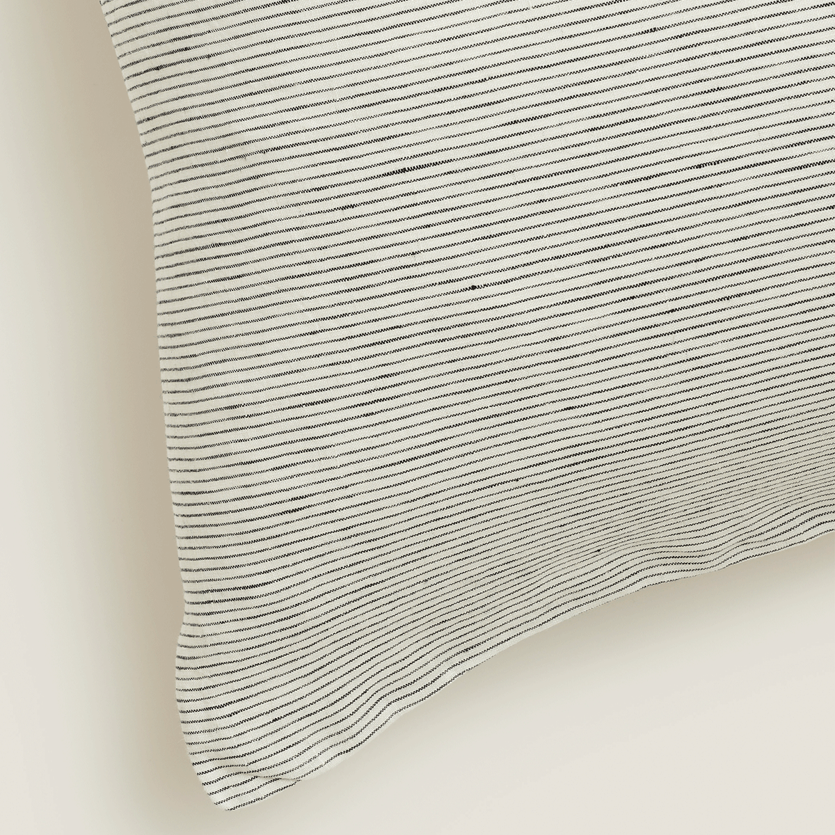 Pencil Stripes Flax Linen Pillowcase