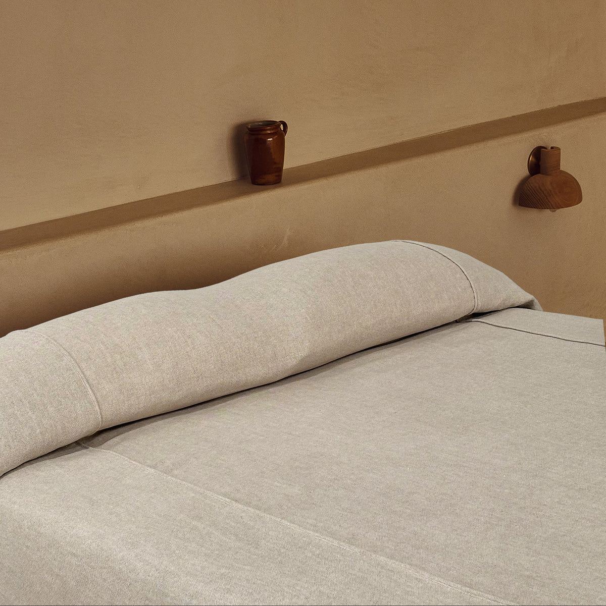 CHATEAU BEDCOVER | OATMEAL
