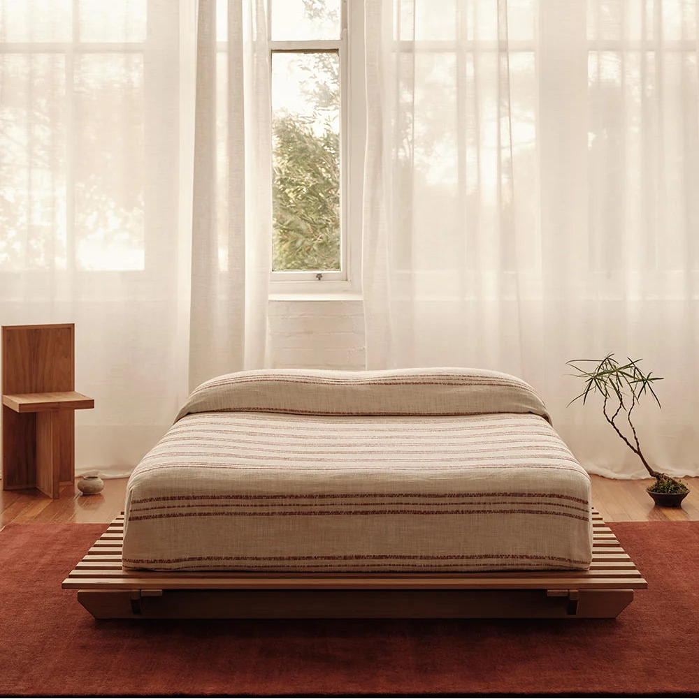 KYOTO BEDCOVER | RUST