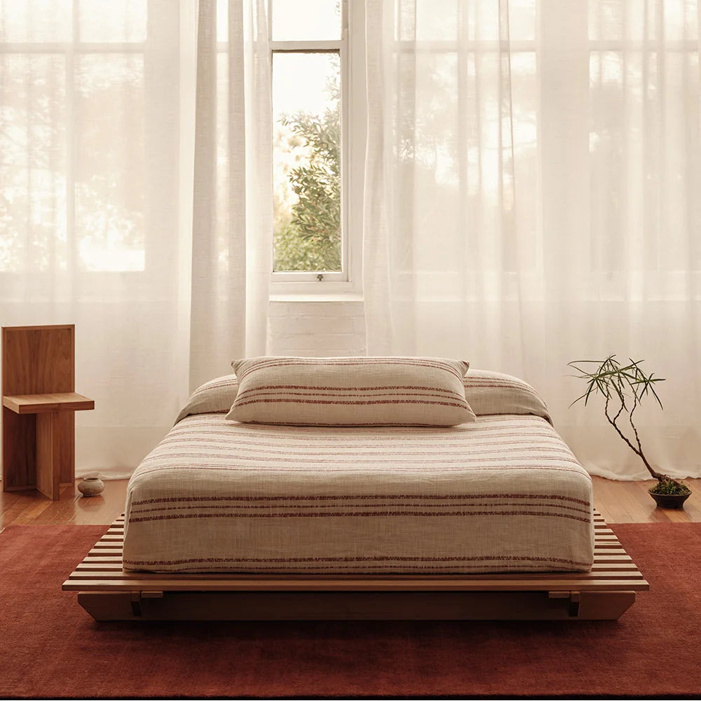 KYOTO LUMBAR PILLOW | RUST