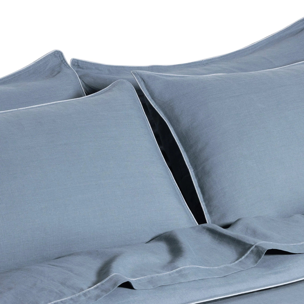 PIPED QUILT SET | LIBERTY/CLOUD