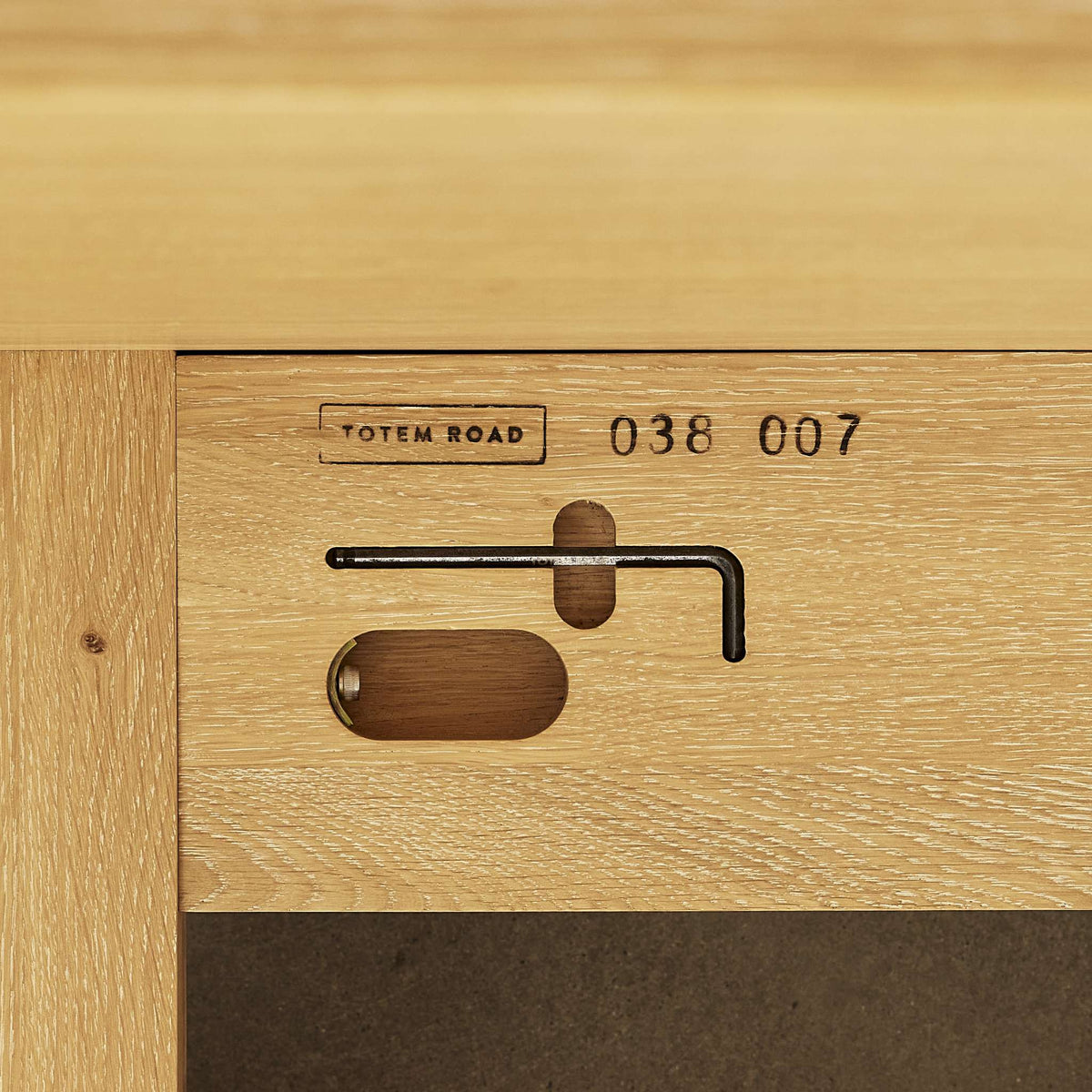 Each timber bedframe comes Individually numbered, truly yours and made to last a lifetime – Totem Road