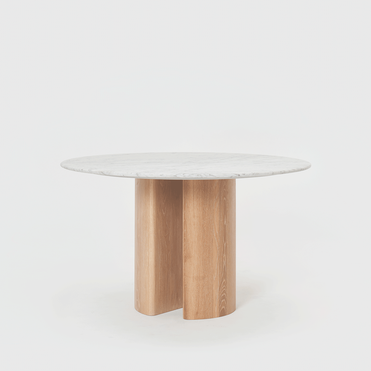 OSTARA Round Carrara Marble Dining Table