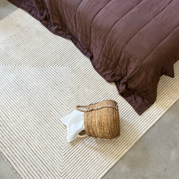 Tribe Home BISON Rug - Ivory