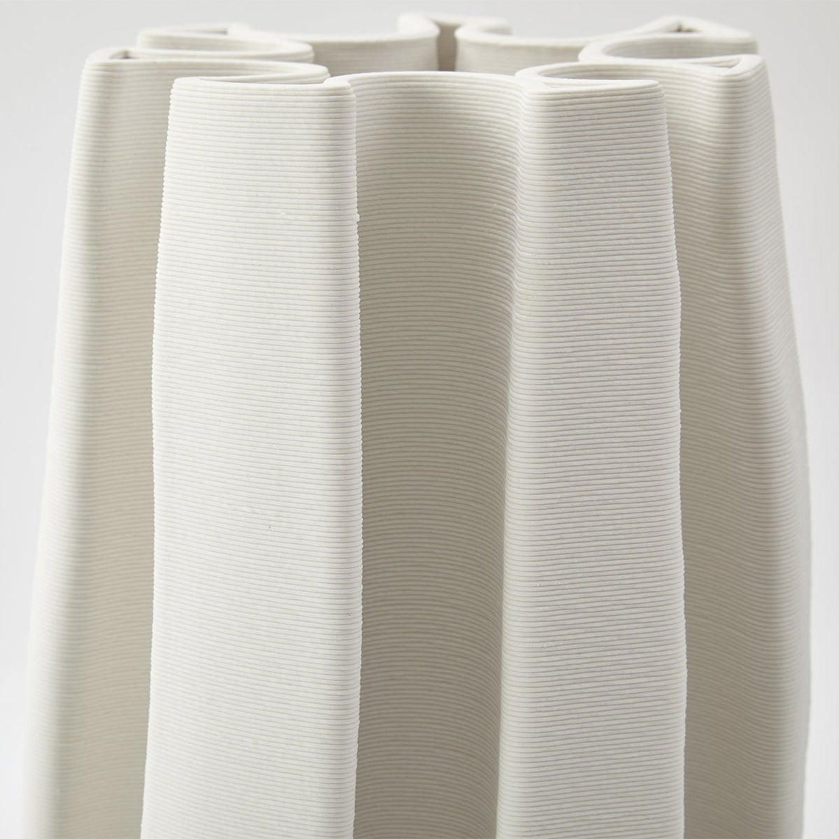 Box Pleat Vase