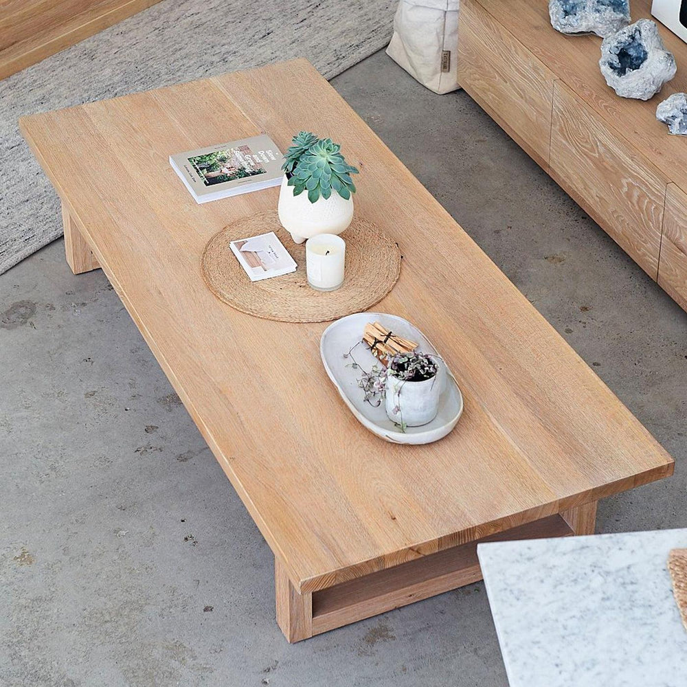 Luxa Rectangle Coffee Table-Coffee Table-Totem Road