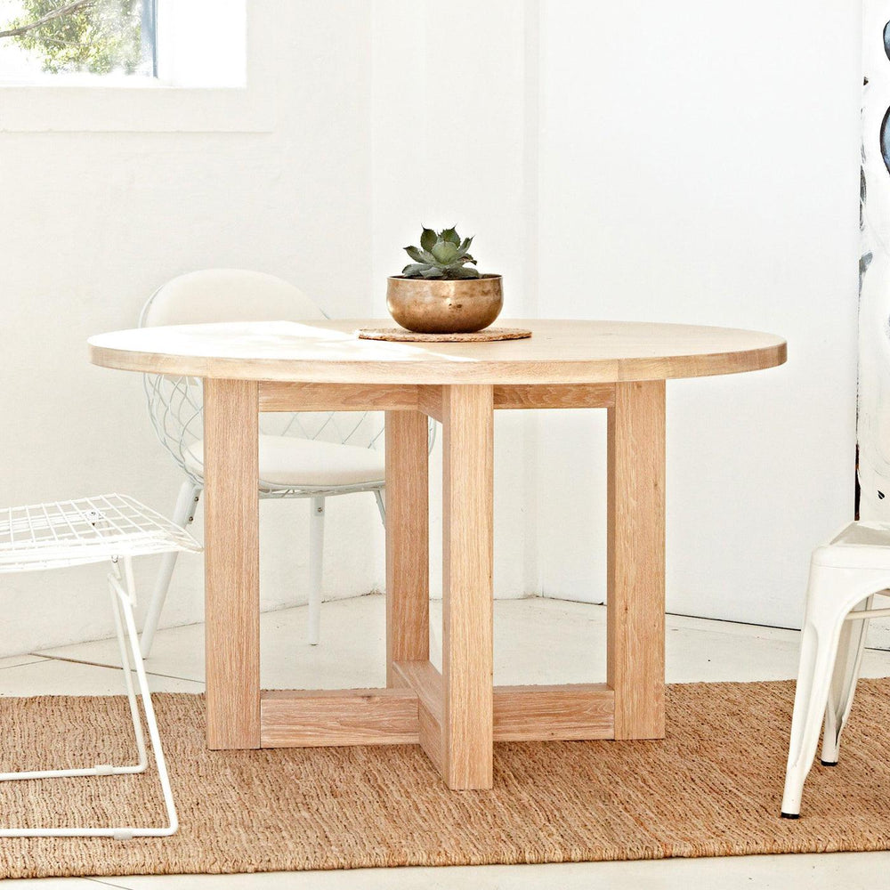 Luxa Round Dining Table-Table-Totem Road
