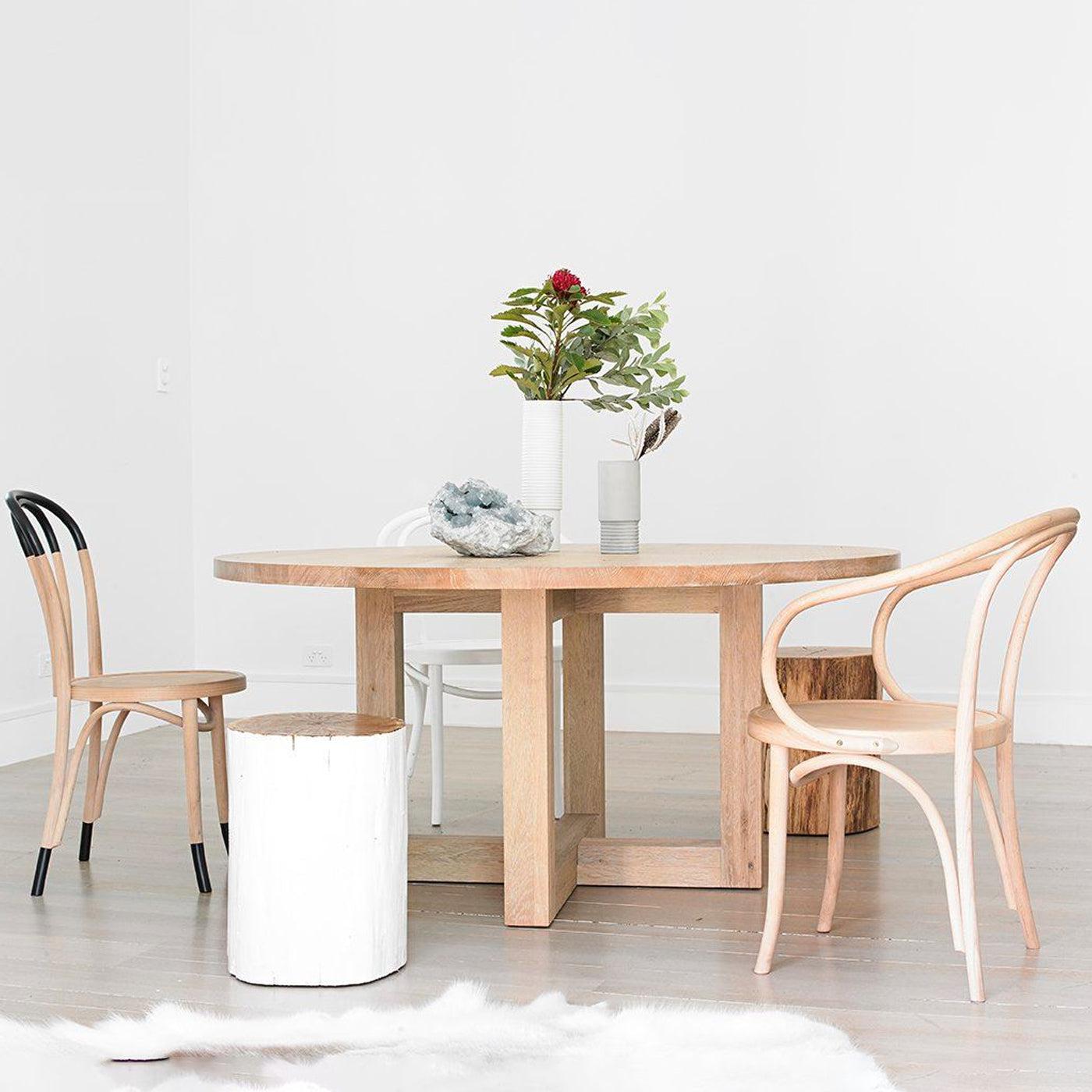 Luxa Round Dining Table-Table-Totem Road
