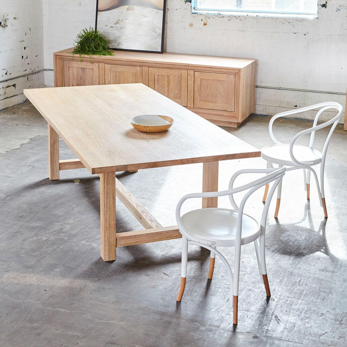 Wynter Dining Table-Table-Totem Road